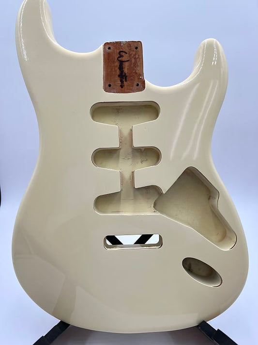 Warmtone Custom Guitars “Nitro Cream” Strat Body Nitro Finish