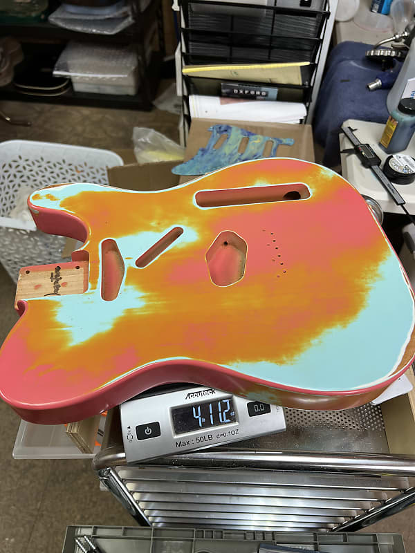 Warmtone Custom Guitars “Summer Relic” Tele Body Nitro