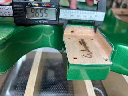 Warmtone Custom Guitars Tele Style Guitar Body “Pure Green”