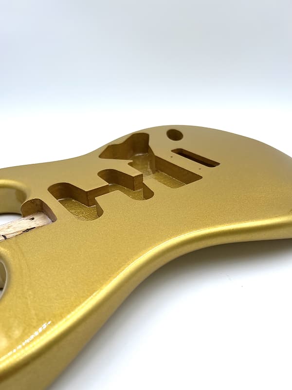 Warmtone Custom Guitars “Purely Gold” Strat Body Stratocaster