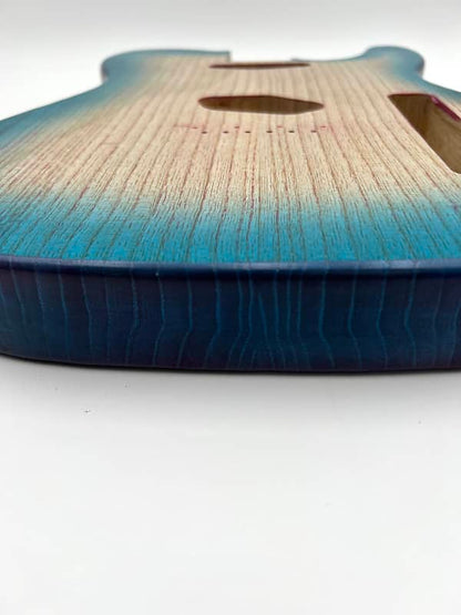Warmtone Custom Guitars Telecaster  “Mermaids Beach” Guitar Body 1 Piece Swamp Ash