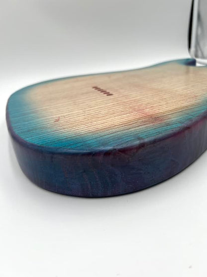 Warmtone Custom Guitars Telecaster  “Mermaids Beach” Guitar Body 1 Piece Swamp Ash
