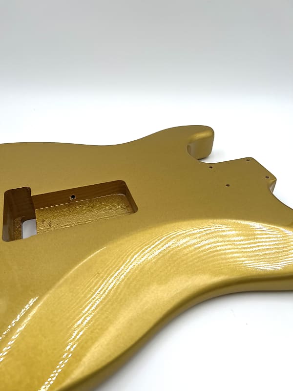 Warmtone Custom Guitars “Purely Gold” Strat Body Stratocaster