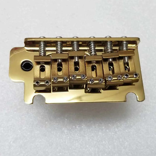 Warmtone Tremolo Series #1 M2 Strat Style Gold Vintage Saddles 2 pivot 10.5mm String Spacing