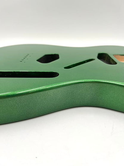 Warmtone Custom Guitars Tele Style Guitar Body “Pure Green”