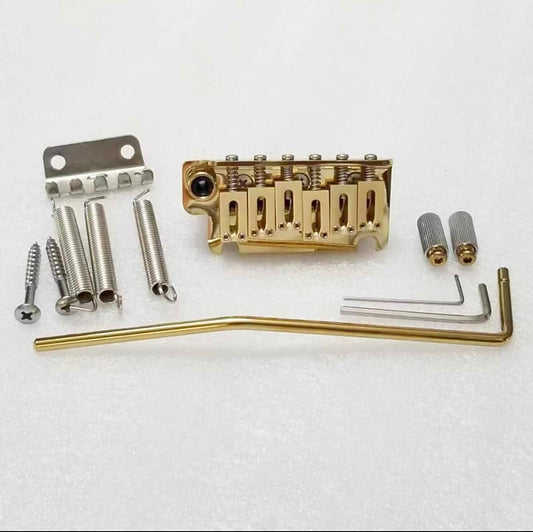 Warmtone Tremolo Series #2 M2  Strat Style Gold 2 Pivot 54mm String Spacing