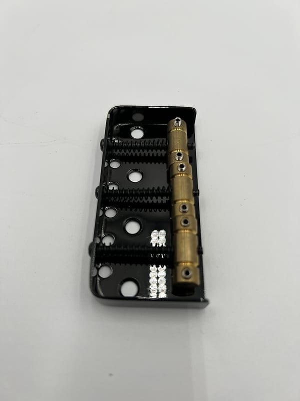 Warmtone Custom Guitars Top Loader Tele/Strat Hybrid Bridge-3 Saddles- Black